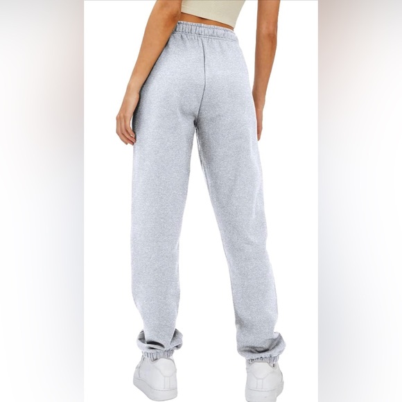 NEW Casual Baggy Fleece Sweatpants - Picture 2 of 7